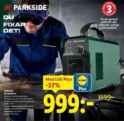 Lidl PARKSIDE Plasmaskärare erbjuda