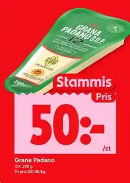 ICA Supermarket Grana Padano erbjuda