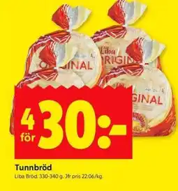 ICA Supermarket Tunnbröd erbjuda
