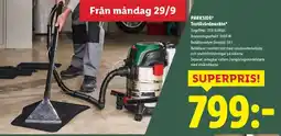Lidl PARKSIDE Textiltvättmaskin erbjuda