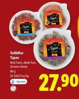 Lidl Sol&Mar Tapas erbjuda