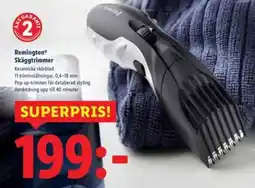 Lidl Remington Skäggtrimmer erbjuda