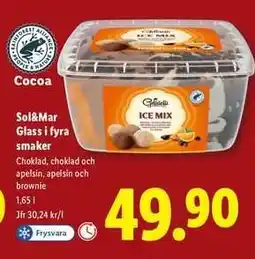 Lidl Sol&Mar Glass i fyra smaker erbjuda