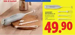 Lidl SILVERCREST Mini handmixer, set erbjuda