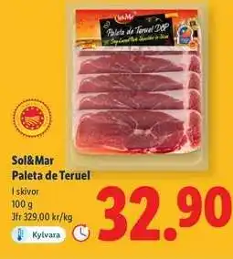 Lidl Sol&Mar Paleta de Teruel erbjuda