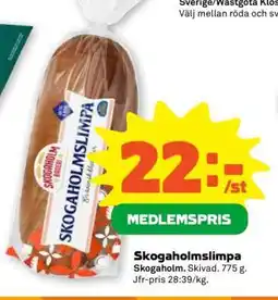 Stora Coop SKOGAHOLMSLIMPA erbjuda