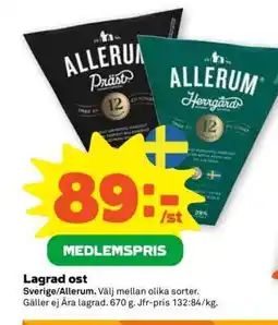 Stora Coop Lagrad Ost erbjuda