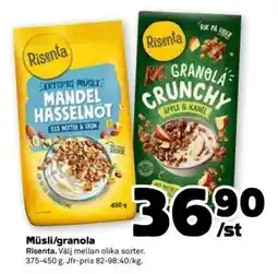 Stora Coop MÜSLI, GRANOLA erbjuda