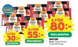 Coop BACON erbjuda
