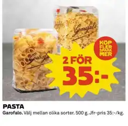 Coop PASTA Garofalo erbjuda