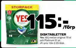 Coop Disktabletter erbjuda