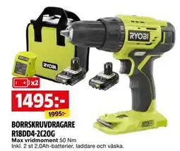 Bauhaus BORRSKRUVDRAGARE R18DD4-2C20G, SEK 1495 erbjuda