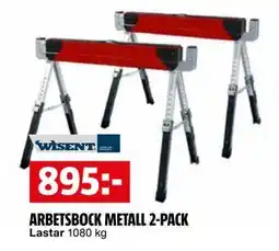 Bauhaus ARBETSBOCK METALL 2-PACK, SEK 895 erbjuda