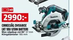 Bauhaus CIRKELSÅG DHS680Z LXT 18V UTAN BATTERI, SEK 2990 erbjuda