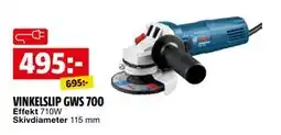 Bauhaus VINKELSLIP GWS 700, SEK 495 erbjuda