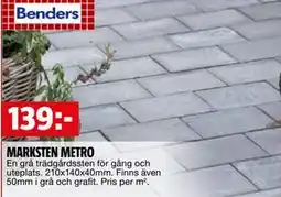 Bauhaus MARKSTEN METRO, SEK 139 erbjuda