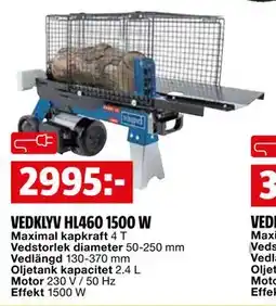 Bauhaus VEDKLYV HL460 1500 W, SEK 2995 erbjuda