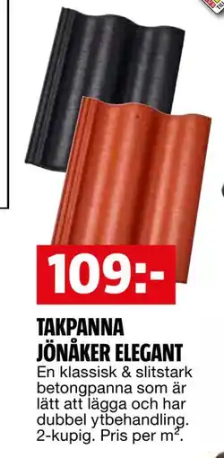 Bauhaus TAKPANNA JÖNÅKER ELEGANT, SEK 109 erbjuda