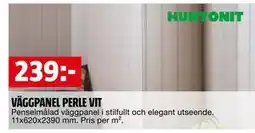 Bauhaus VÄGGPANEL PERLE VIT, SEK 239 erbjuda