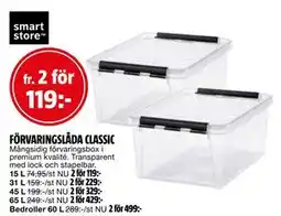 Bauhaus FÖRVARINGSLÅDA CLASSIC erbjuda