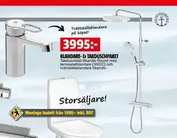 Bauhaus BLANDARE- & TAKDUSCHPAKET, SEK 3995 erbjuda