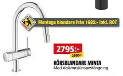 Bauhaus KÖKSBLANDARE MINTA, SEK 2795 erbjuda