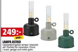 Bauhaus LAMPA ASTRID, SEK 249 erbjuda