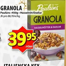 Matvärlden Tensta GRANOLA, SEK 39.95 erbjuda