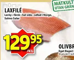 Matvärlden Tensta LAXFILÉ, SEK 129.95 erbjuda