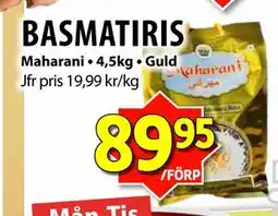 Matvärlden Tensta BASMATIRIS, SEK 89.95 erbjuda