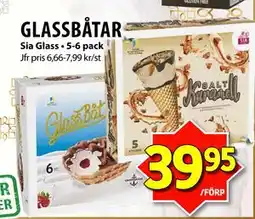 Matvärlden Tensta GLASSBÅTAR, SEK 39.95 erbjuda