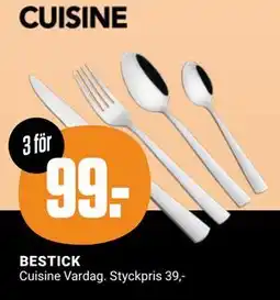ÖoB BESTICK, Medlemspris erbjuda