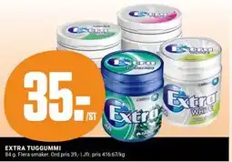 ÖoB EXTRA TUGGUMMI, Medlemspris erbjuda