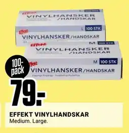 ÖoB EFFEKT VINYLHANDSKAR, SEK 79 erbjuda