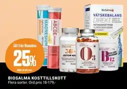 ÖoB BIOSALMA KOSTTILLSKOTT erbjuda