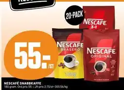 ÖoB NESCAFÉ SNABBKAFFE, Medlemspris erbjuda