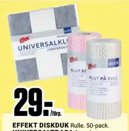 ÖoB EFFEKT DISKDUK, SEK 29 erbjuda