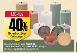 ÖoB LED-ljus erbjuda