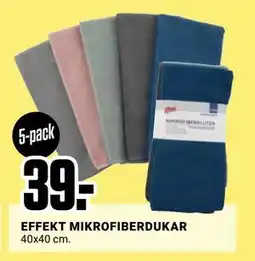 ÖoB EFFEKT MIKROFIBERDUKAR, SEK 39 erbjuda