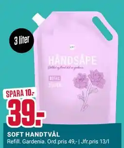 ÖoB SOFT HANDTVÅL, SEK 39 erbjuda