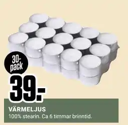 ÖoB VÄRMELJUS, SEK 39 erbjuda
