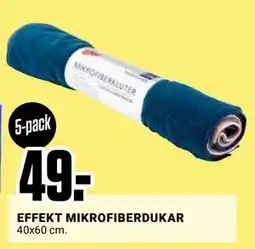 ÖoB EFFEKT MIKROFIBERDUKAR, SEK 49 erbjuda