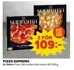 Coop Daglivs PIZZA SUPREMA, SEK 109 erbjuda