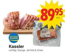 Matöppet Kassler, SEK 89.95 erbjuda