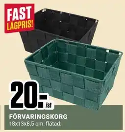 ÖoB FÖRVARINGSKORG, SEK 20 erbjuda