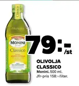 Coop Daglivs OLIVOLJA CLASSICO, SEK 79 erbjuda
