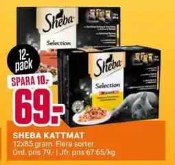 ÖoB SHEBA KATTMAT, SEK 69 erbjuda