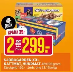 ÖoB SJÖBOGÅRDEN XXL KATTMAT, HUNDMAT, SEK 299 erbjuda