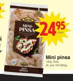 Matöppet Mini pinsa, SEK 24.95 erbjuda