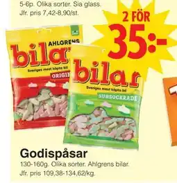 Matöppet Godispåsar, SEK 35 erbjuda